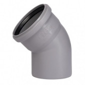 Отвод, Ostendorf, HTBw, 45°, 32, 32, PP (полипропилен)