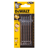 Набор пилок для лобзика T101B DeWalt 5шт (DT2205)