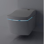 Toto Neorest AC Унитаз подвесной 42.3x66.6x41см, безободковый, CeFiONtect, Tornado Flush, с сиденьем Washlet, цвет: белый. TCF996RWG#NW1,  CW996PVD#NW1