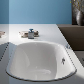 BetteLux Oval Ванна встраиваемая овальная с шумоизоляцией 180x80x45 см, BetteGlasurreg; Plus антислип, (для удлиненного слива-перелива), цвет: белый. B23-1500, 3466-000 PLUS AR-1