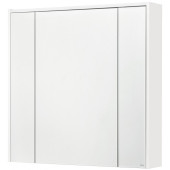 Roca Z.RU93.0.300.9 Зеркальный шкаф Ronda 800х780х145 мм, с LED-подсв., с розеткой бетон/белый мат. ZRU9303009