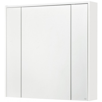 Roca Z.RU93.0.300.9 Зеркальный шкаф Ronda 800х780х145 мм, с LED-подсв., с розеткой бетон/белый мат. ZRU9303009