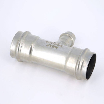 Тройник пресс IBP 35 х 15 х 35 нерж сталь-2