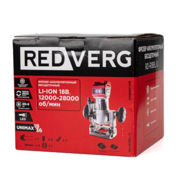 Фрезер аккумуляторный бесщеточный REDVERG RD-R18BL/U (без акк, без з/у)-15
