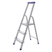 Стремянка алюминиевая с органайзером 3 ступени AS03LX