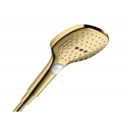 Ручной душ, Hansgrohe, Raindance Select E, 120, цвет-полированное золото