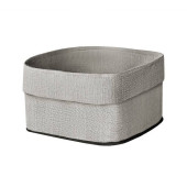 ADJ Мешок для корзины Mini Bottega 1019, 19x19xH13 см., цвет: Grigio. 1019C.00 ADJ Мешок для корзины Mini Bottega 1019, 19x19xH13 см., цвет: Grigio. 1019C.00