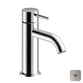 Almar Mixers Смеситель для раковины, 1 отв., без донного клапана, цвет: никель брашированный