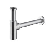 Newform X-STEEL 316 Сифон для раковины под донный клапан, L=300 мм цвет: INOX. 244X.50.050