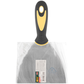 Шпатель, нерж.сталь, прорезиненная ручка 5 (125 мм)-2