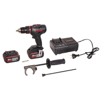 Шуруповерт аккумуляторный ударный KRESS KUC35-4