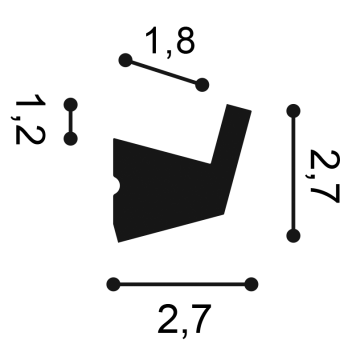 Скрытое освещение CX189F-2