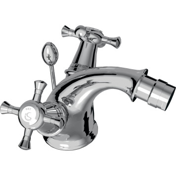 СНЯТ IS B9655AA Reflections Смеситель для биде, керамика, со сливным гарнитуром B9655AA