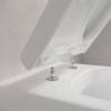 VilleroyBoch Architectura Унитаз 37х53х33см., подвесной, безободковый, в комплекте сиденье c микролифтом, цвет: альпийский белый. 5684HR01