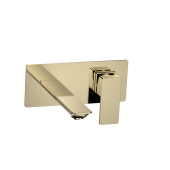 AQM6815GG Savona Смеситель для раковины, настен., на 2 отв., комплект, золото AQM6815GG
