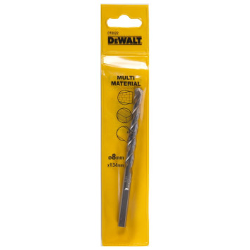 Сверло универсальное DeWalt multimaterial 8x134мм DT6522