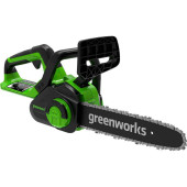 Пила цепная аккумуляторная Greenworks G40CS30IIk2, 40v, 30 см (АКБ 2Ач и ЗУ)