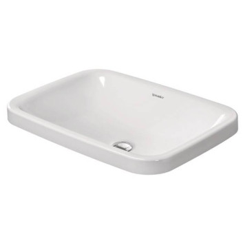 Duravit DuraStyle Раковина 60x43см., без отв., встраивания сверху, без перелива, цвет: белый. 0372600000