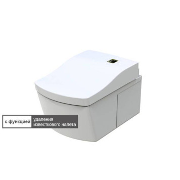 Toto Neorest AC Унитаз подвесной 42.3x66.6x41см, безободковый, CeFiONtect, Tornado Flush, с сиденьем Washlet, цвет: белый-7