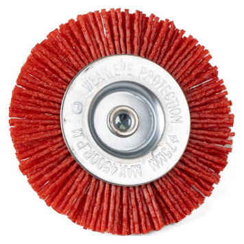Кордщетка для дрели REDVERG нейлоновая 75мм(830751)-2