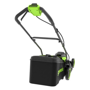 Газонокосилка аккумуляторная Greenworks GD40LM361, 40V (АКБ 4Ач и ЗУ)-6