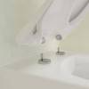 VilleroyBoch Avento Унитаз 37х53х31см.,подвесной, безободковый, в комплекте сиденье SlimSeat с микролифтом, цвет: альпийский белый. 5656RS01