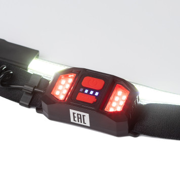 Фонарь налобный светодиодный GA-807 Кибер-6