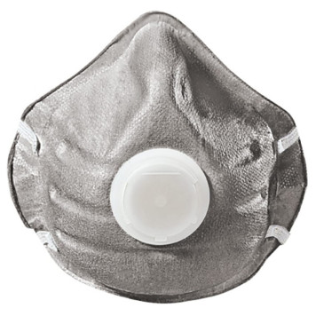 Респиратор, формованный с клапаном FFP1, (4 ПДК) (угольный фильтр)