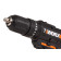 Дрель-шуруповерт ударная аккумуляторная WORX WX370, 50Нм, 20В, 2Ач x2, ЗУ 2А, кейс