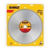 Диск пильный DeWalt твердосплавный 355х25.4 мм, 90 зубьев METAL CUTTING DT1927