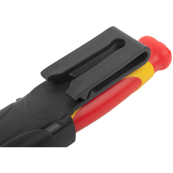 Нож изолированный 1000 В, нерж.сталь, 190 мм, лезвие 68 мм, прорезин.ручка-7