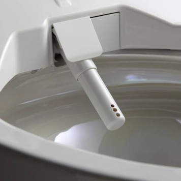 Toto Neorest AC Унитаз подвесной 42.3x66.6x41см, безободковый, CeFiONtect, Tornado Flush, с сиденьем Washlet, цвет: белый-6