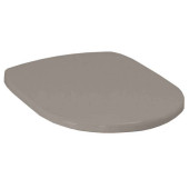 Artceram Azuley Крышка с сиденьем для унитаза, механизм soft-close, цвет: tortora/хром. AZA001 40 71