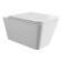 Alice Hide Square Унитаз 55х35см., подвесной, безободковый, с сиденьем и крышкой с микролифтом, с набором для крепления, цвет: белый глянцевый. 31210101SET