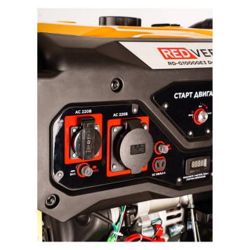 Генератор бензиновый REDVERG RD-G10000E3-4