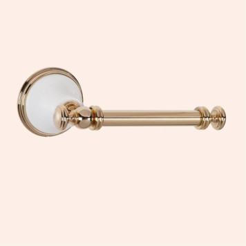 TW Harmony 019, держатель для т/б, подвесной, цвет: белый/золото-1