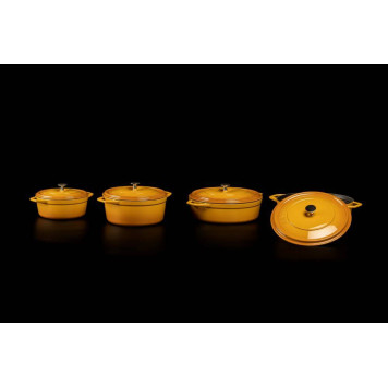 Глубокая кастрюля HS Y DT 28 YELLOW-4
