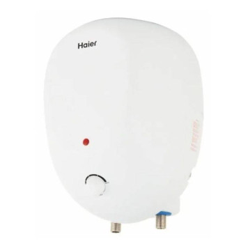 Водонагреватель электрический накопительный Haier Q1 эмалированный квадратный 8л над раковиной с механическим термостатом-1