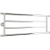 Стилье Минор 0600 Полотенцесушитель водяной для ГВС 99,9x34,8h см, цвет: без покрытия 00600-3210