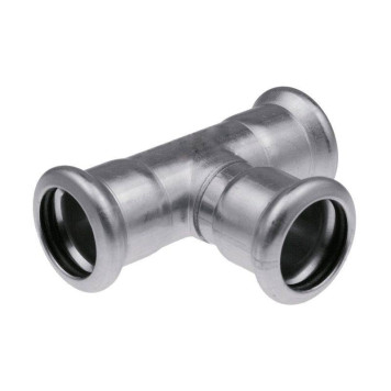 Тройник пресс KAN 35 нерж сталь Therm Inox