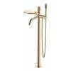 Boheme Stick Смеситель для ванны напольный 32x26x98,5h см, цвет: золото глянцевое 129-GG.2