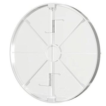 Клапан обратный пласт D125 для осевого вентилятора Эра 125 ОК