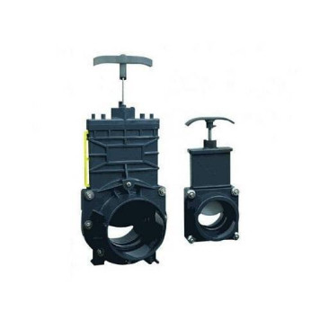 Задвижка шиберная VANNE Ду40/50 ПВХ SFA