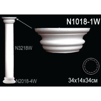 Капитель колонны N1018-1W
