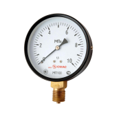 Манометр рад МП100 0-1,6МПаДк100 G1/2  ст НПО ЮМАС