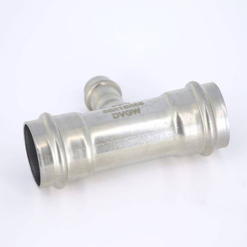 Тройник пресс IBP 35 х 15 х 35 нерж сталь-1