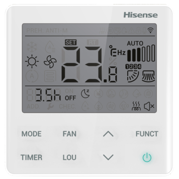 Внутренний блок напольно-потолочного типа серии FREE Match DC Inverter Wi-Fi AVT-24UR4RB8-1