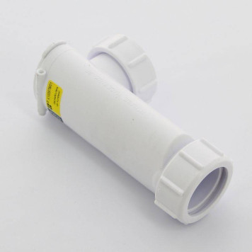 Клапан самозакрывающийся McAlpine сливной горизонтальный (сухой сифон), вход 1 1/4, 32 мм компрес.-3