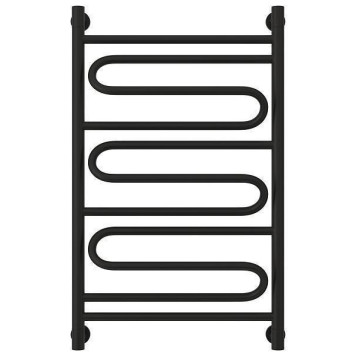 Сунержа Элегия Полотенцесушитель водяной 50x80h, цвет: матовый черный 31-0205-8050-1