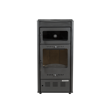 Печь-камин HOSSEVEN ROSE OVEN BURGUNDY-1
